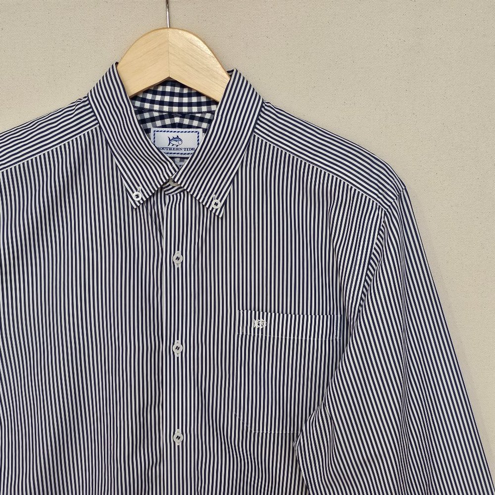 Southern Tide Trim Fit Button Down M